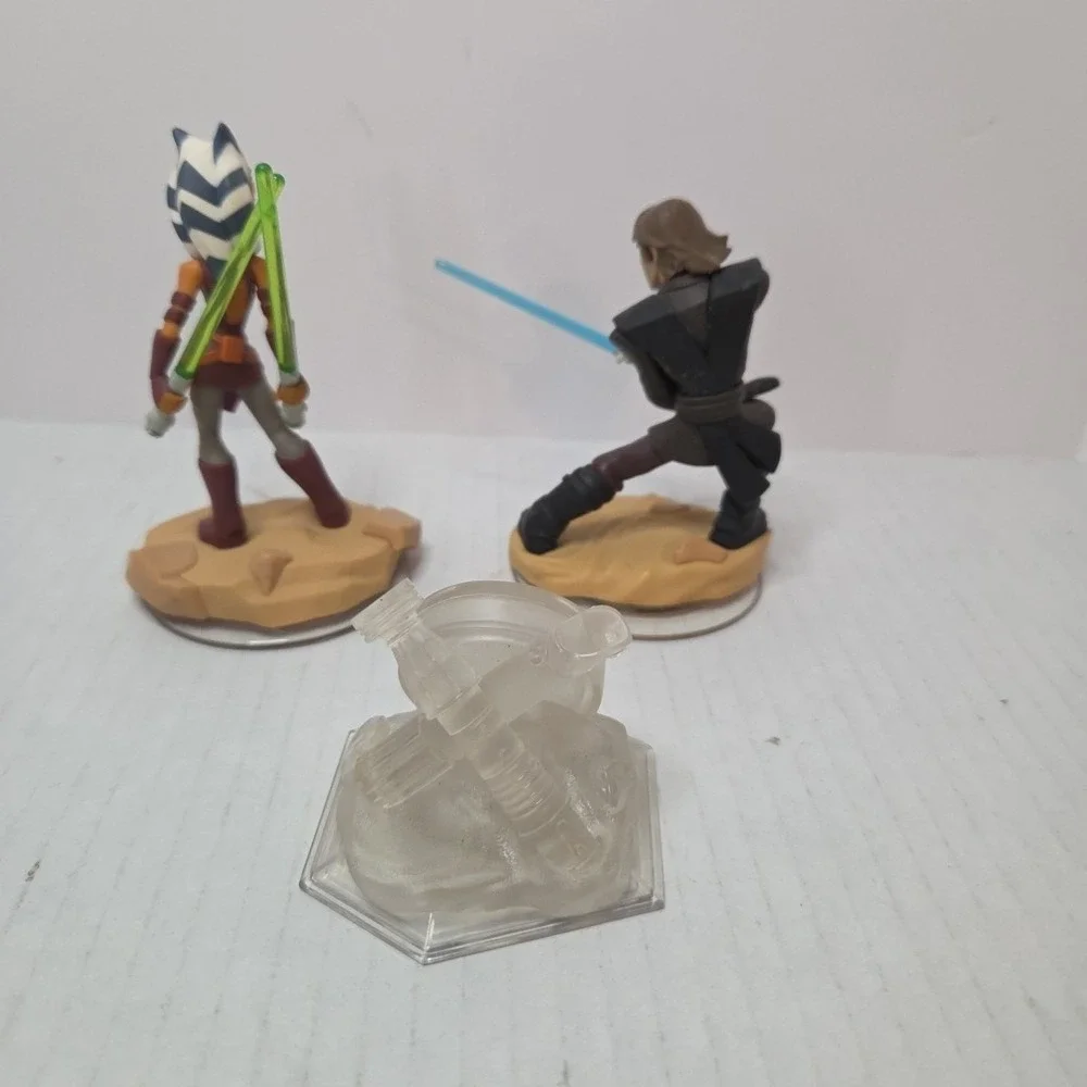Disney Infinity 3.0 Star Wars Rebels Anakin, Ahsoka , Trophy Lot 3